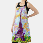 エッフェル塔　点描主義の春の風景 エプロン (インサイチュ)