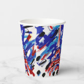 エッフェル塔 紙コップ (裏面)