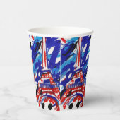 エッフェル塔 紙コップ (右)