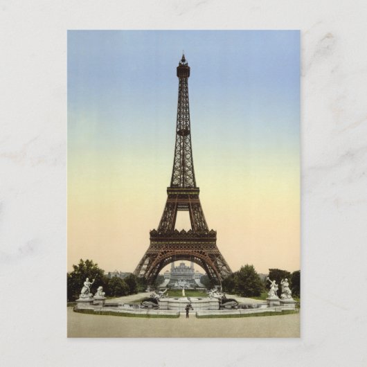 エッフェル塔 1900 ポストカード (正面)