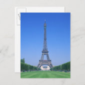 エッフェル塔 3 ポストカード (正面/裏面)