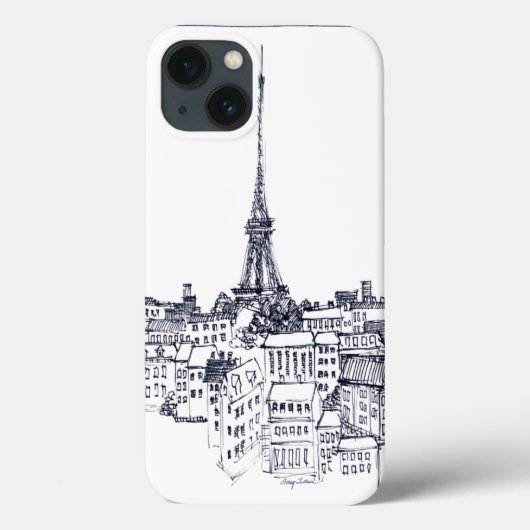 エッフェル塔 Case-Mate iPhoneケース (裏面)