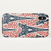 エッフェル塔 Case-Mate Tough iPhone X カバー (裏面(横))