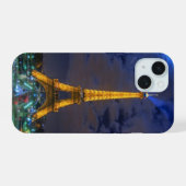 エッフェル塔 iPhone 15ケース (裏面横)
