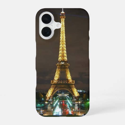 エッフェル塔 iPhone 16ケース (裏面)