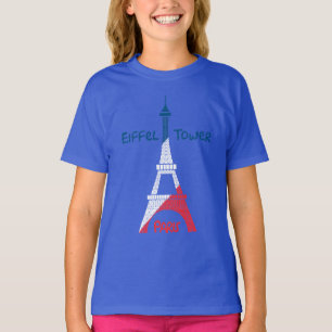 エッフェル塔 Tシャツ