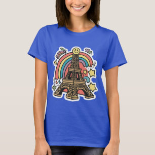 エッフェル塔 Tシャツ