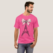 エッフェル塔 Tシャツ (正面フル)