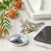 エッフェル塔Keychain 2 キーホルダー (側面)