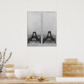 エッフェル建築の二見解 ポスター (キッチン)