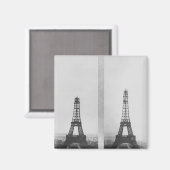 エッフェル建築の二見解 マグネット (正面/裏面)