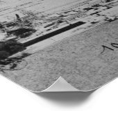 エッフェル建築の2つの見解2 ポスター (角)