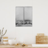 エッフェル建築の2つの見解2 ポスター (キッチン)