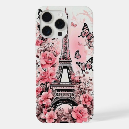 エッフェル・エレガンス iPhoneケース (裏面)