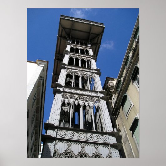 エッフェル – サンタジャスタエレベーター/エルバドール ポスター (正面)