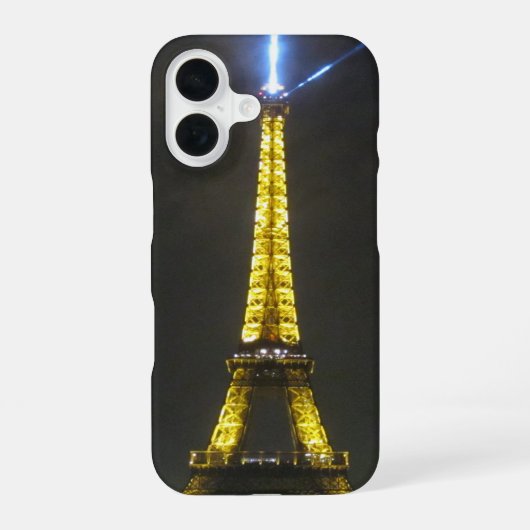 エッフェル・ナイト iPhone 16ケース (裏面)