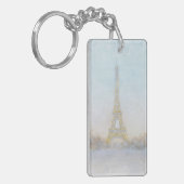 エッフェルToweの水彩画|のイメージ キーホルダー (正面左)