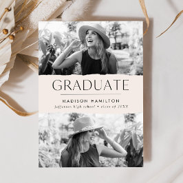 エッモダンジクリーム2写真卒業 案内状