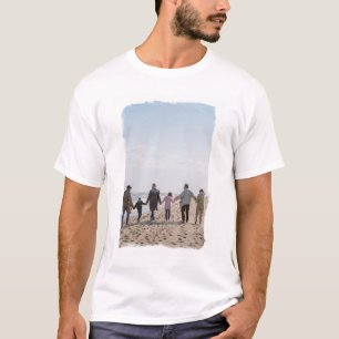エッ色彩の鮮やかジブラシストロークフレームカスタムフォト Tシャツ