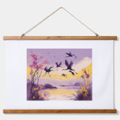 「エッ芸術的プス：手作りの壁装飾」「エレガン 吊り下げ型タペストリー (正面)