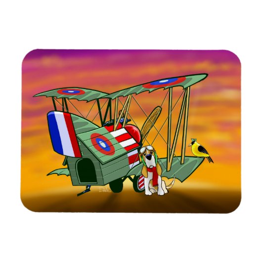 エッ飛んでいるス マグネット (横)