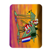 エッ飛んでいるス マグネット (縦)