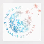 エティケタスデルディアグローバルデラスバラスデアクセス ラベル (デザイン1)