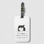 エティケットアベーゲージ/ラゲージラベル ラゲッジタグ (正面縦)