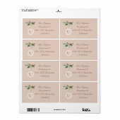 エティケト ラベル (フルシート)