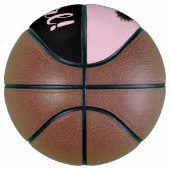 エティック赤ちゃんシャワー性別リビールガールピンク バスケットボール (右)