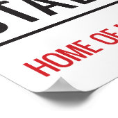 エティハドスタジアムサイン ポスター (角)