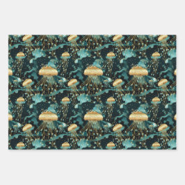 エテエレガントリアクラゲ ラッピングペーパーシート