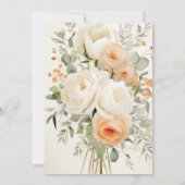 エテエレガントリアボタニカル結婚式招待状 招待状 (裏面)