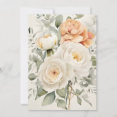 エテエレガントリアボタニカル結婚式招待状 招待状 (裏面)