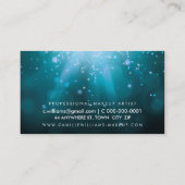 エテモダンリアル《写真》ぼけ味お洒落魔法アクアブルー 名刺 (裏面)