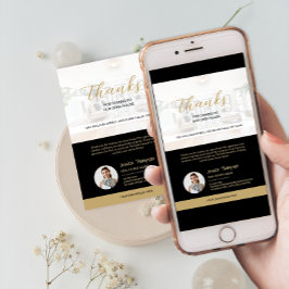 エテモダン実在ートオープンハウスサンキューカード 招待状