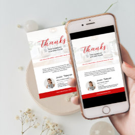 エテモダン実在ートオープンハウスサンキューカード 招待状