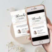 エテモダン実在ートオープンハウスサンキューカード 招待状