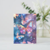 エテリアの結晶性蝶 ポストカード (スタンド正面)