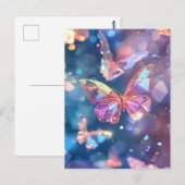 エテリアの結晶性蝶 ポストカード (正面/裏面)