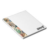 エテリアの花々の調和 ノートパッド (アングル)