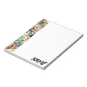 エテリアの花々の調和 ノートパッド (回転)