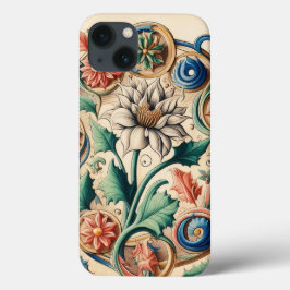 エテリアの花々の調和 iPhone 13ケース