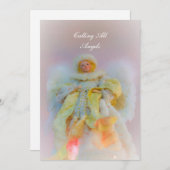 エテリアアルガーディアンジェル 招待状 (正面/裏面)