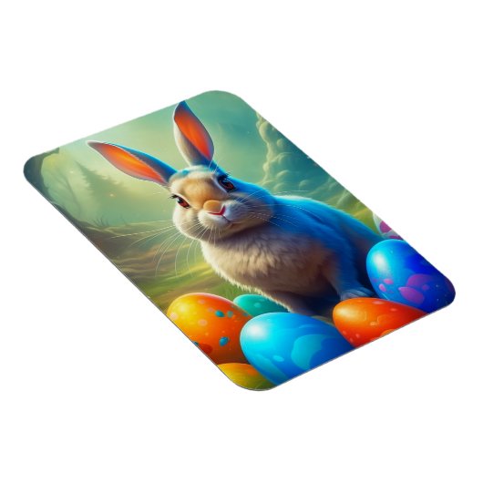 エテリアイースターバニーと卵の森 マグネット (右側)