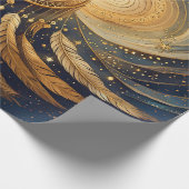 エテリアエスケープゴールデンドリームキャッチャー星輝 ラッピングペーパー (角)