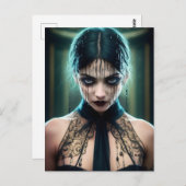 エテリアオミネスエメラルド美しい ポストカード (正面/裏面)