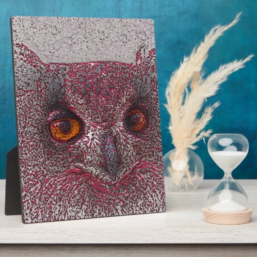 エテリアフクロウ フォトプラーク (側面)