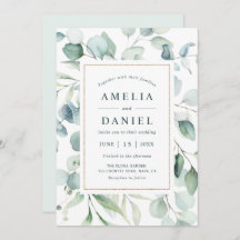 エテリアユーカリ金ゴールドグリーン結婚リー