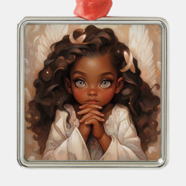 エテリアルガーディアンブラックエンジェル恵み メタルオーナメント